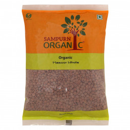 Sampurn Organic Masoor Whole 500gm
